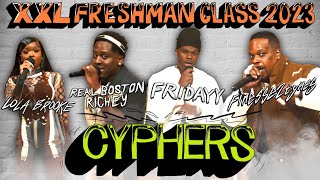 2023 XXL Freshman Cypher With Finesse2tymes Lola Brooke Fridayy Real Boston Richey [upl. by Ennairrek]