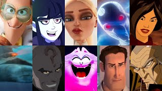 Defeats of my Favorite Animated NonDisney Villains Part L [upl. by Hgielar279]