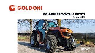 GOLDONI presenta le novità Q80 ITA [upl. by Anirrak]