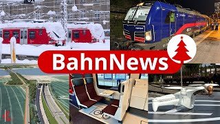 Neues für die SBahnen Wien und Mitteldeutschland Schneechaos flexible Zugabteile etc  BahnNews [upl. by Noryt]