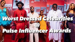 Worst Dressed Celebrities At Pulse Influencer Awards [upl. by Sorcim]