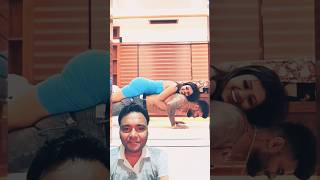 Exercise time😭  getsetGO shorts couple ytshorts trending [upl. by Aniratak]