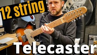 The BEST Budget Guitar 12 String TELECASTER [upl. by Aihsekin]