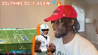 Dolphins Destroy Panthers   Dolphins Vs Panthers Full Highlights  Reaction Video [upl. by Oiramed]