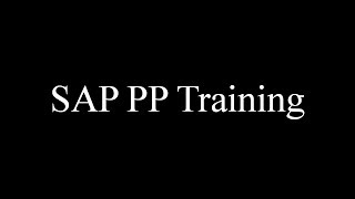 SAP PP Training  Process Order Video 46  SAP PP Production Planning [upl. by Muhan212]