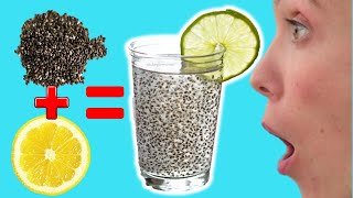 What Happens When You Drink Lemon Juice with Chia Seeds [upl. by Nelaf]