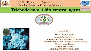 Botany Biocontrol Agent Trichoderma JSU [upl. by Pitt]