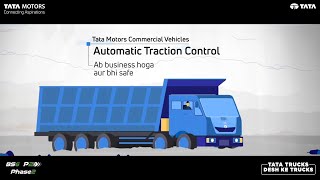 Tata Motors BS6 Phase2 Ready  Automatic Traction Control [upl. by Nnayllehs]