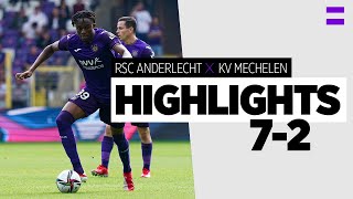 Highlights RSC Anderlecht  KV Mechelen  20212022 [upl. by Dianne]