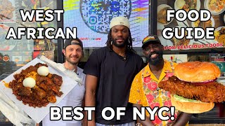 3 MUST EAT West African NYC Restaurants w Eric Adjepong  Knicks Precious Achiuwa [upl. by Efron]