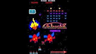 1979 60fps Galaxian [upl. by Aicercul]