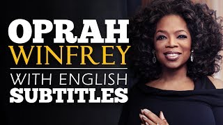 ENGLISH SPEECH  OPRAH WINFREY Learn From Every Mistake English Subtitles [upl. by Leonteen]