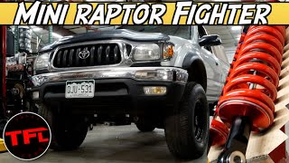 Heres How I Turned Our 19 Year Old Tacoma Into A Tiny Raptor Baby Yota Ep8 [upl. by Cazzie]