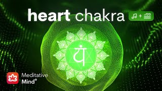 HEART CHAKRA Healing Vibrations  Ocean Sounds  Manifest Love Energy  Attract Love [upl. by Aserehs]