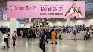 4K SakuraCon 2024  Our Walkthrough [upl. by Brom]