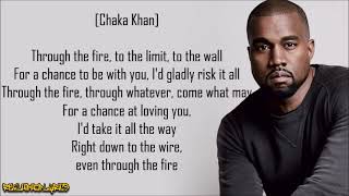 Kanye West  Through the Wire Lyrics [upl. by Lachman471]