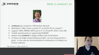 Arch4031 01 coreboot Fundamentals 01 What is coreboot [upl. by Anil575]