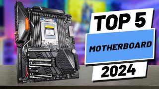 Top 5 BEST Motherboards of 2024 [upl. by Weisbrodt]