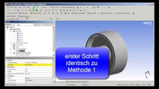 Knotenbasiertes Arbeiten mit Workbench ANSYS 1457 [upl. by Ignacio]