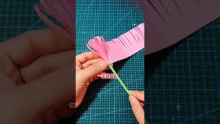 how to make paper flowers [upl. by Ellenahs]