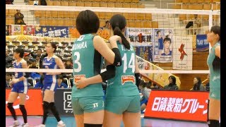 【女子バレー】JTマーヴェラス vs 東レアローズ 橘井友香 Yuka Kitsui 木村沙織 SaoriKimura [upl. by Cathrine19]