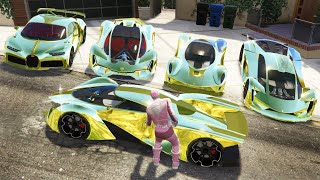 I Used TikToks To Steal Rare SUPER CARS in GTA 5 [upl. by Roer]