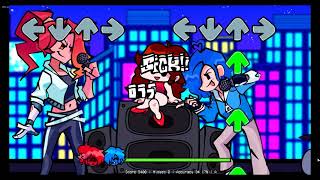 Friday Night Funkin  Tari VS Belle SMG4 Meta Runner Mod HARD [upl. by Beauvais]