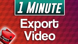 Lightworks  How to Export Video for YouTube [upl. by Pollitt]