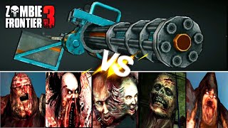 Zombie Frontier 3  All Bosses [upl. by Millda]