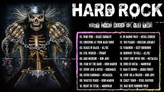 HARD ROCK  Best Hard Rock Of All Time  Black Sabbath Deep Purple ACDC Manowar Iron Maiden [upl. by Normalie770]