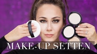 Puder richtig auftragen  Makeup setten  How to Puder  Puder Makeup Basics 7  Hatice Schmidt [upl. by Wavell997]