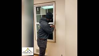 How to install a single hung window [upl. by Ileak]