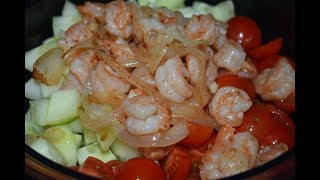 Salade de Crevette Rapide et Facile I Shrimp Salad [upl. by Esilahs632]