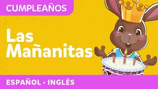 Las MAÑANITAS Para Niños PEQUEÑOS REMIX con Mariachis Feliz Cumpleaños con Letra y Animación [upl. by Shifrah]