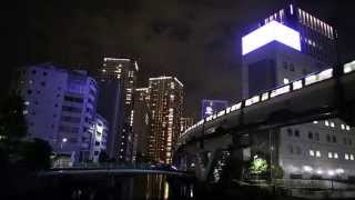 Tokyo Night view at Wangan area 東京夜景～湾岸エリア [upl. by Powder125]