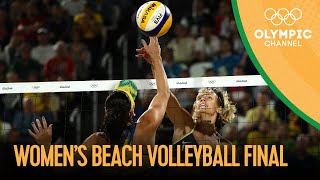 Womens Beach Volleyball Final  Full Replay  Rio 2016 Replays [upl. by Eelymmij249]