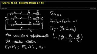 Tutorial N 52  Sistema trifase a 4 fili [upl. by Acilef]