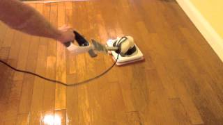 Shark Sonic Duo Hardwood Polishing Demo [upl. by Mccafferty261]