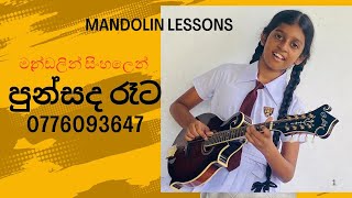 Punsanda rataපුන්සද රෑටmandolin lessons [upl. by Ojytteb]