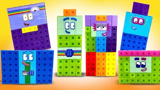 DIY Numberblocks 42 48 54 56 63 72  Season 7 Characters  Keiths Toy Box [upl. by Redmund]