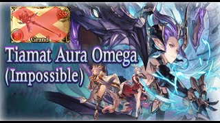 GBF Tiamat Aura Omega Full Auto  Fire Primal  No Fenie Staff [upl. by Akimaj]