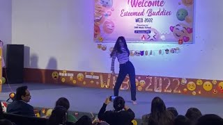 MY FRESHERS SOLO DANCE PERFORMANCE  GHUNGROO SONG [upl. by Suired]