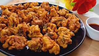 Cauliflower pakoda recipe  gobhi ke pakode  गोभी के पकोड़े  gobi pakora [upl. by Mable]