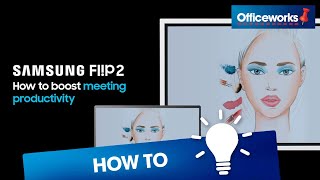 How to Use Samsung Flip 2 In Meetings [upl. by Vange]