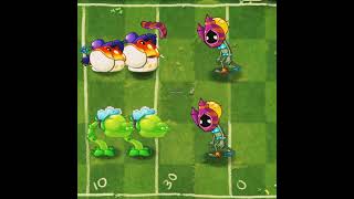 Toadstool Vs Snap pea Vs Brickhead Zombies  Who Will Win PvZ 2 [upl. by Wandie]