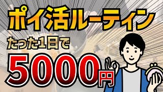 【たった1日】5000円稼ぐ休日ポイ活ルーティン [upl. by Lohner472]