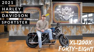 Harley Davidson XL1200X FortyEight FULL review and TEST RIDE [upl. by Nivej]