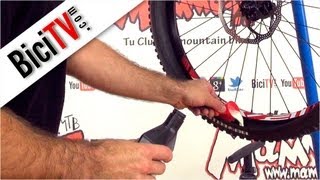 Cómo convertir en Tubeless una rueda de bicicleta [upl. by Notloc]