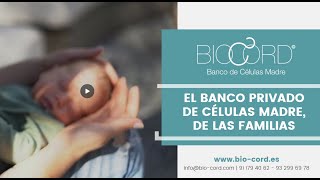 BioCord las células de tu bebé en las mejores manos [upl. by Halliday]