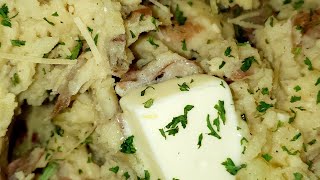 Garlic Parmesan Red Skinned Mashed Potatoes [upl. by Natascha817]